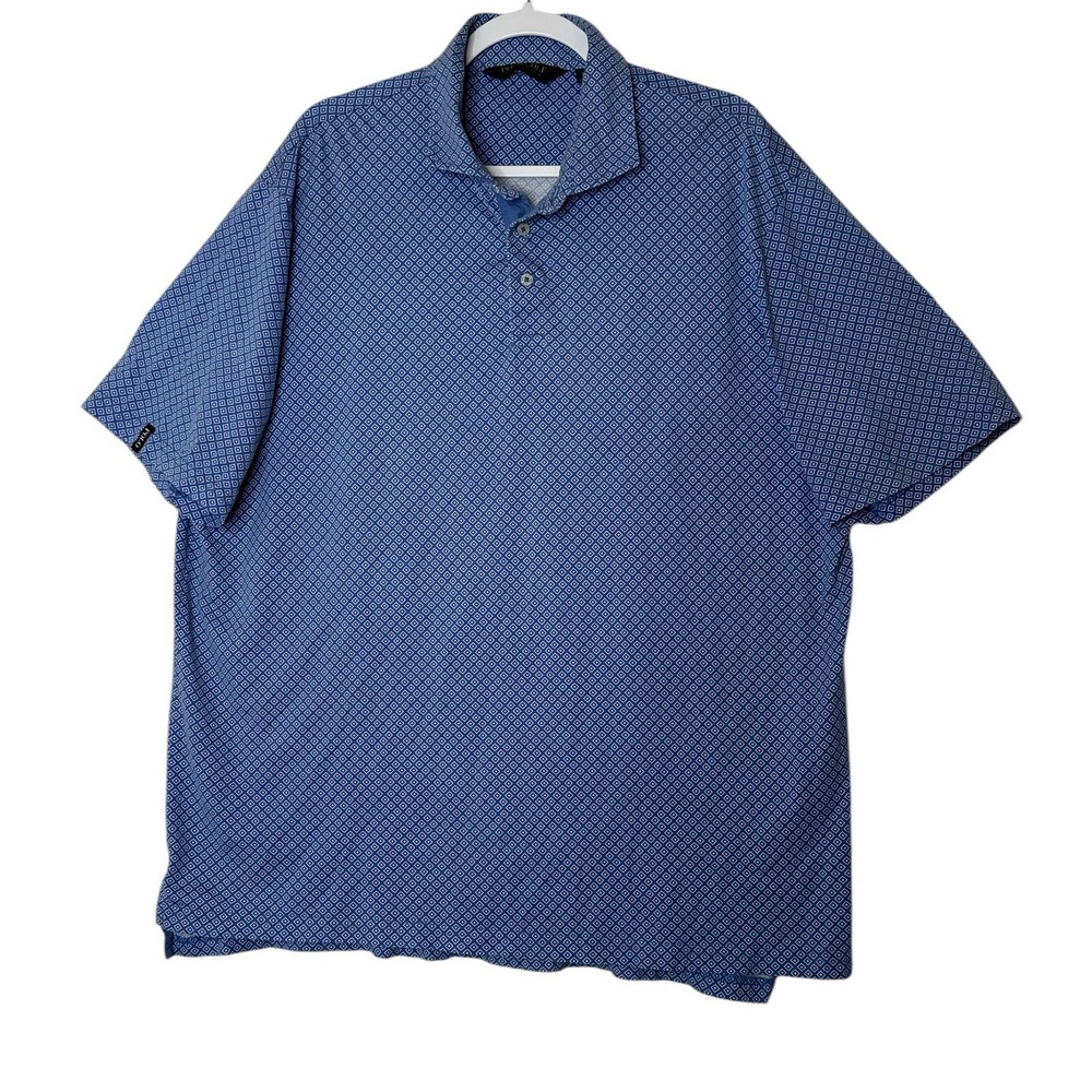 Polo Ralph Lauren Polo Shirt Men's XXL Plus Blue Short Sleeve Golf Athleisure